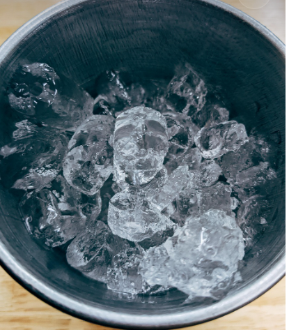 찬물로 세수하기