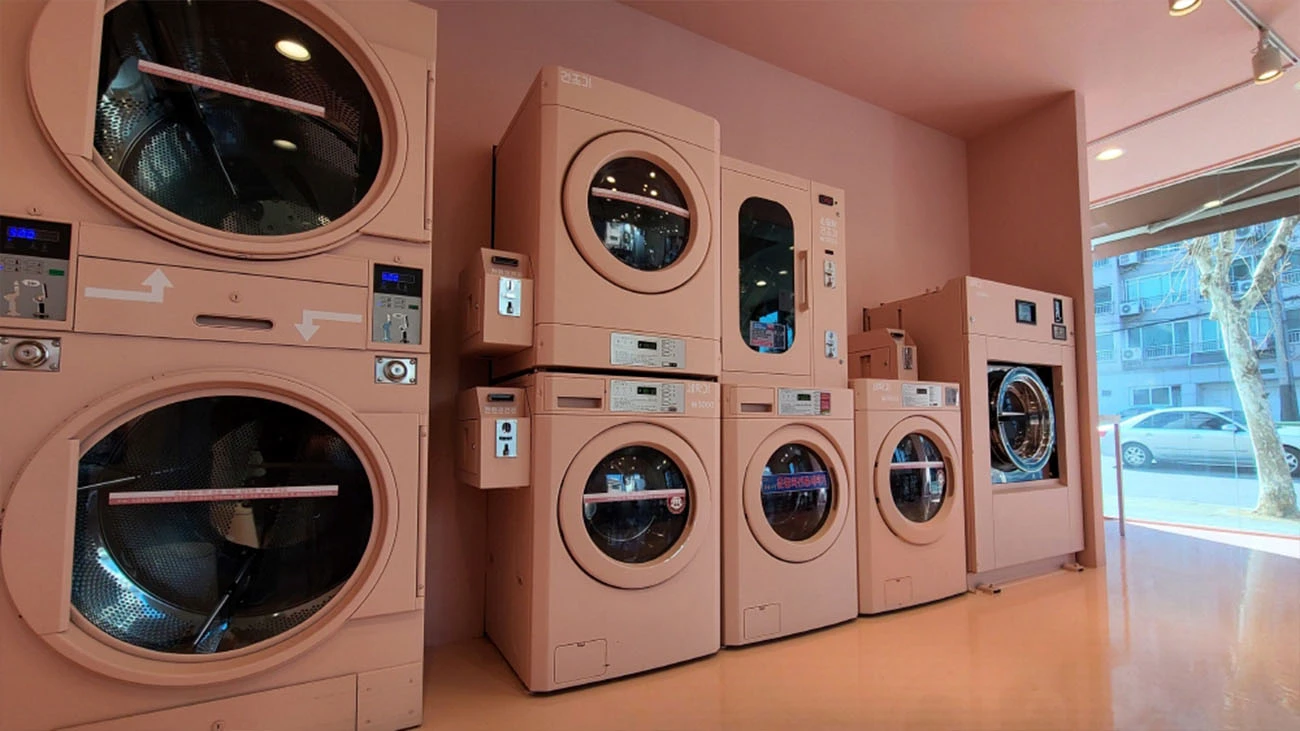 빨래방 세탁기 건조기