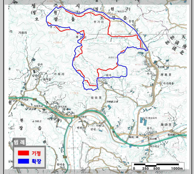 오창테크노폴리스-산업단지-위치도