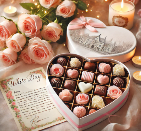화이트데이 선물 사진