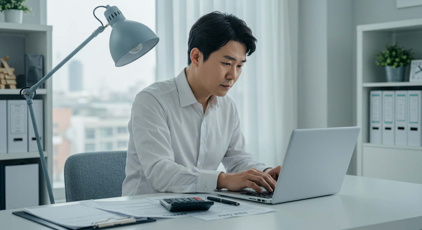 퇴사자, 연말정산, 전자신고