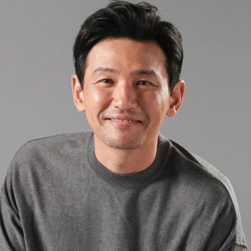 황정민 배우가 웃고있는 모습