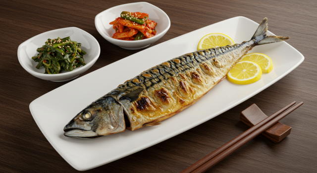 오메가-3가 풍부한 고등어구이
