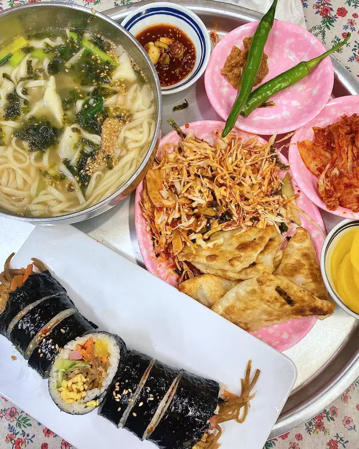 생방송 오늘저녁 대구 서문시장 오코노미김밥 맛집