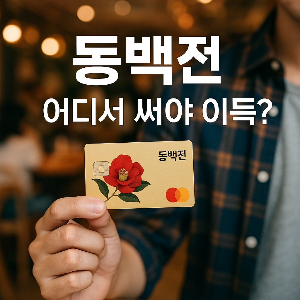 부산 동백전 완전 정복