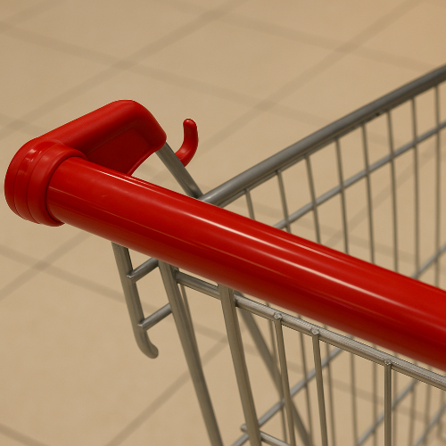 카트 손잡이에 달린 작은 고리, 그냥 장식일까?