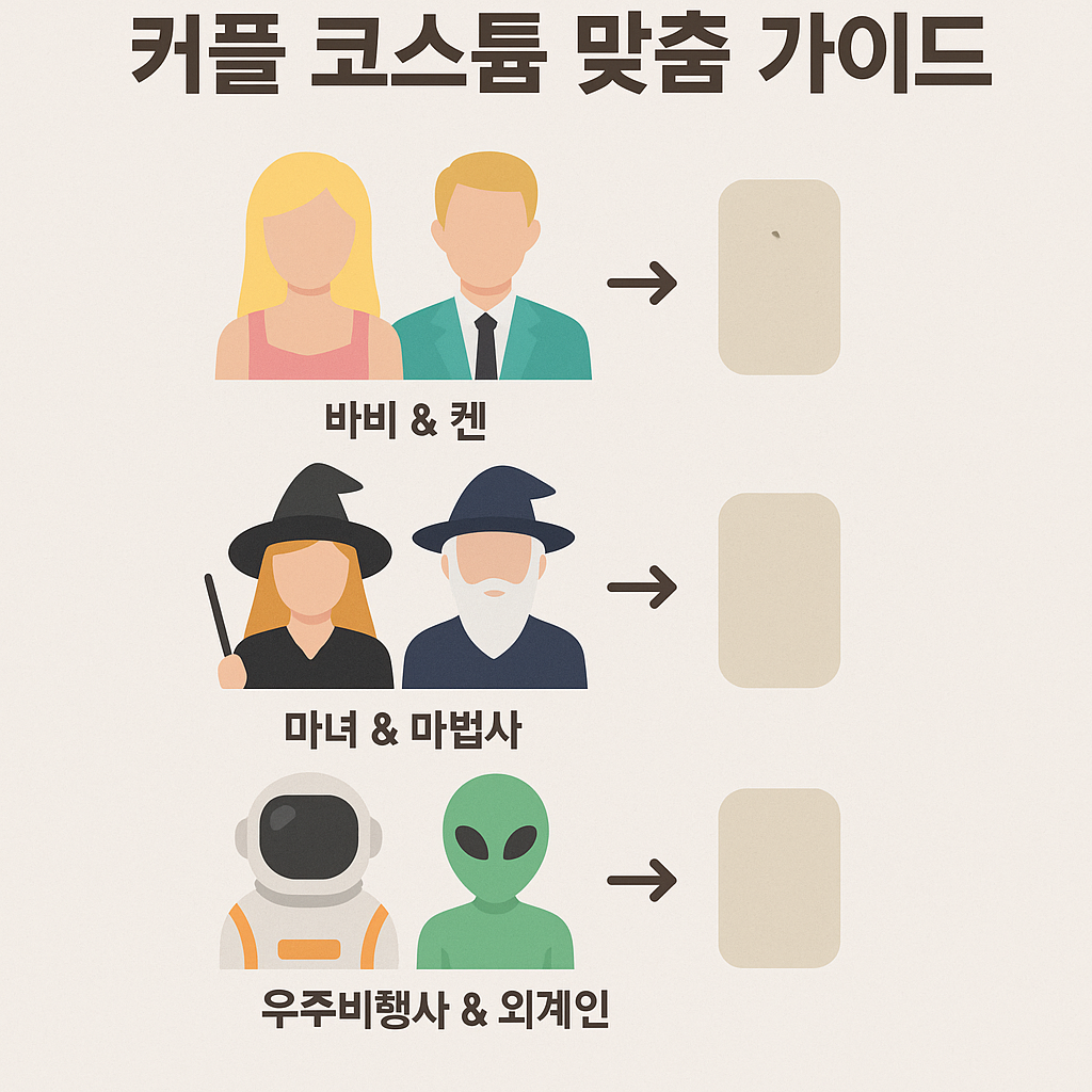 커플/가족 코스튬 아이디어