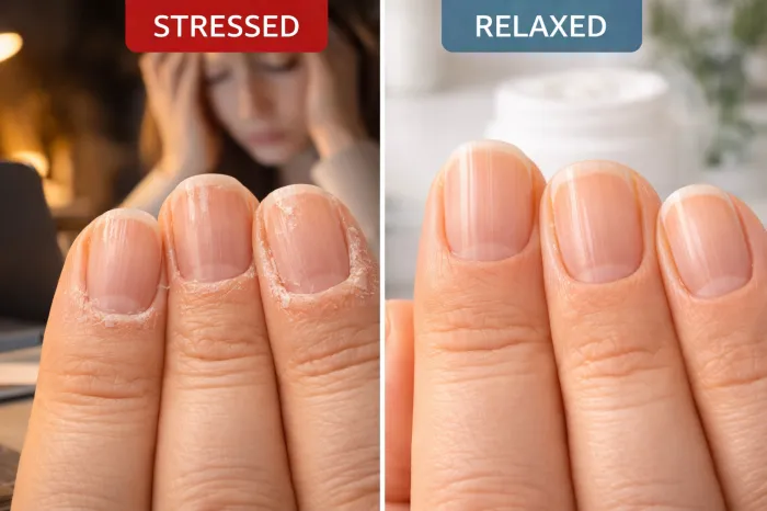 손톱에 세로줄이 생기는 이유