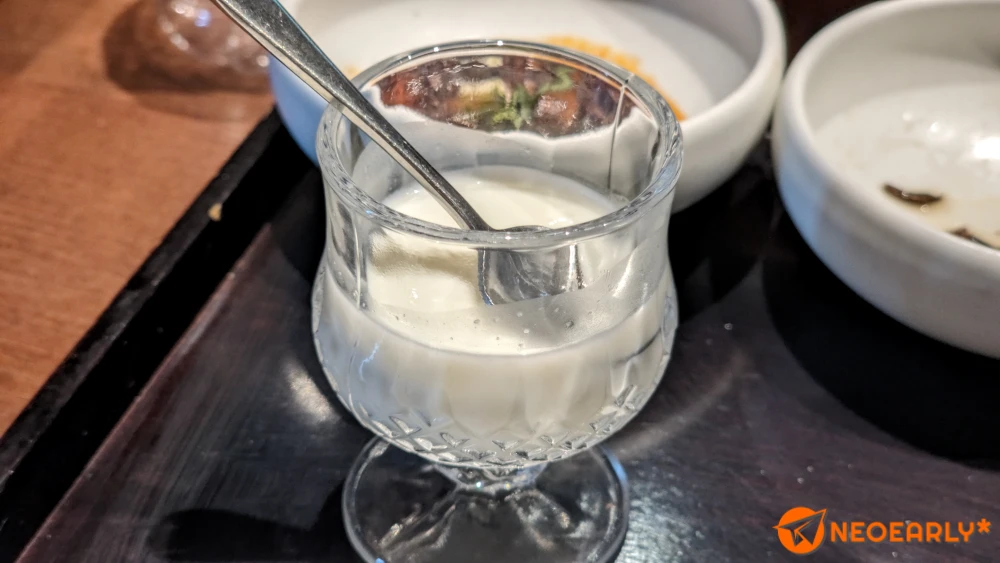 후식까지 맛있게 마무리했습니다