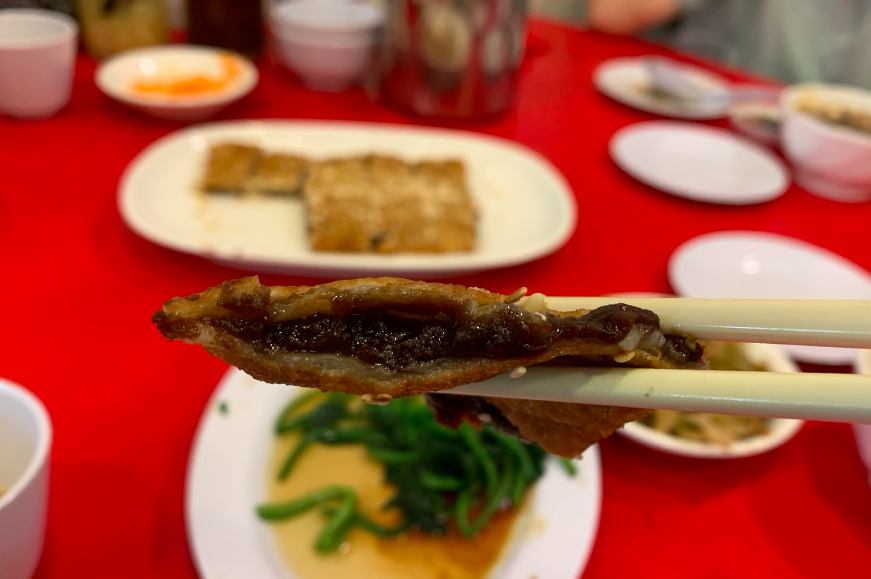 크리스피 팥 부침개