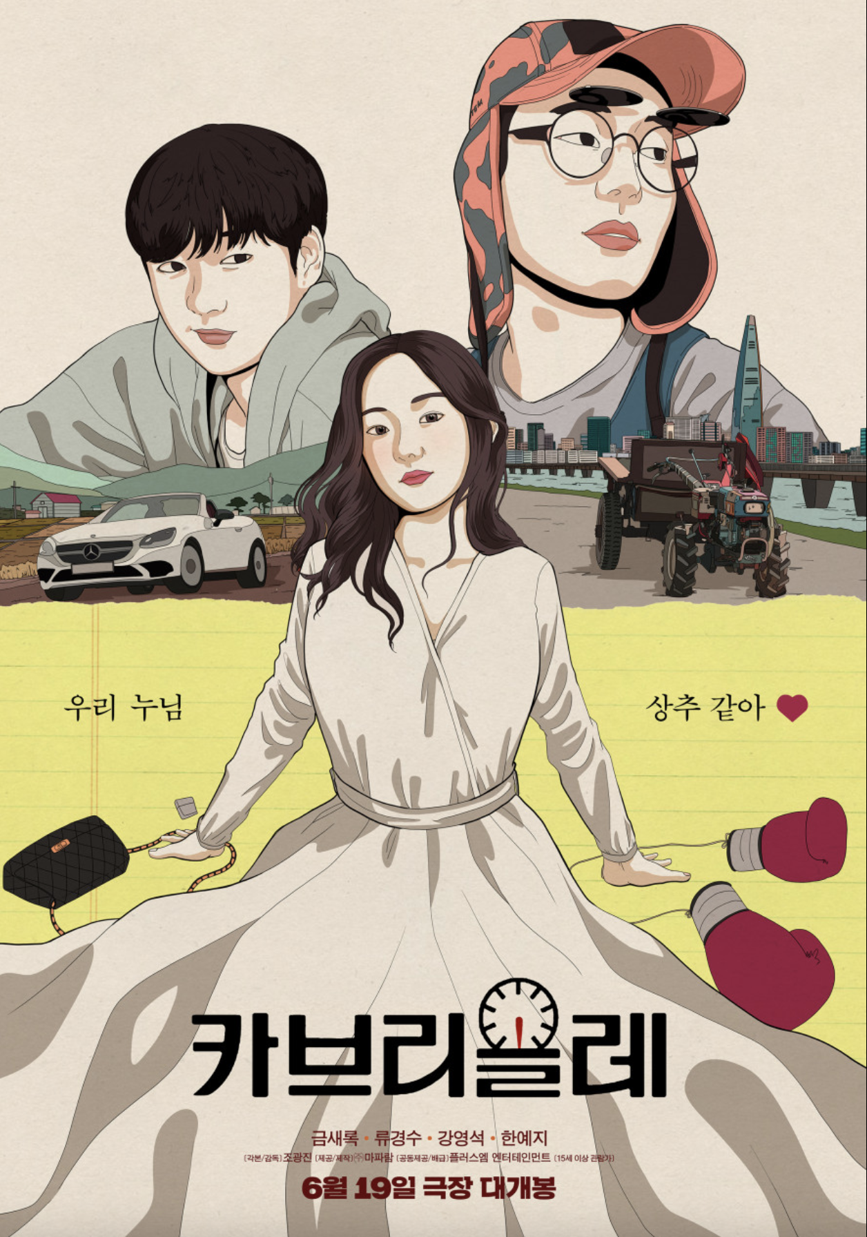 카브리올레(배우 탐색, 주인공 소개, 주요 테마)