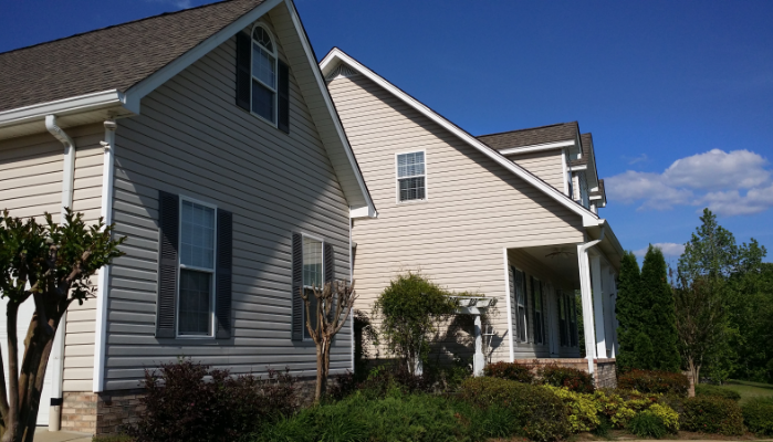 전원주택의 모습