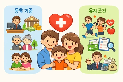 건강보험 피부양자 등록 조건과 유지 기준 설명2