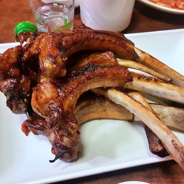 생방송 오늘저녁 대전 한정판 도끼 등갈비 맛집