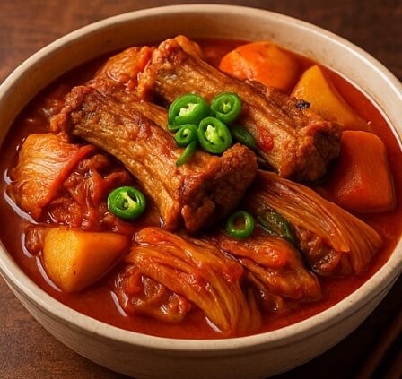 등갈비김치찜 황금레시피