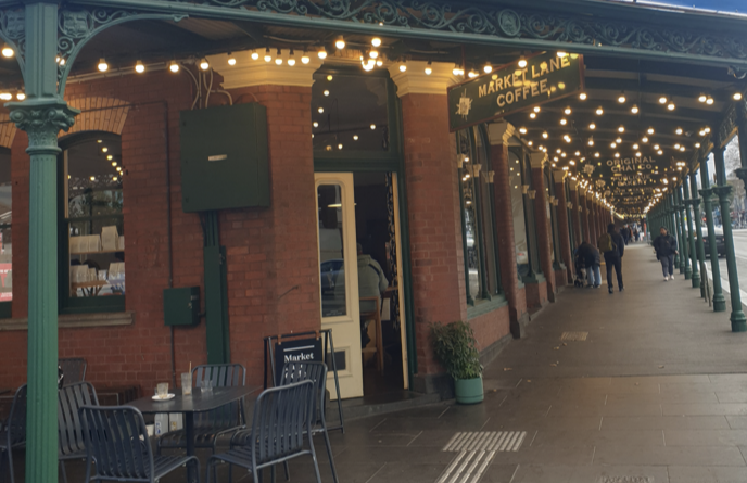 멜버른 3대 커피: Market Lane Coffee_전면