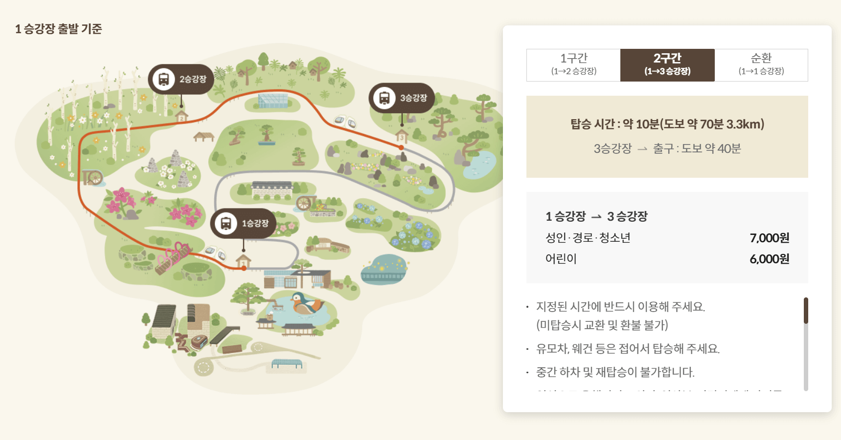 화담숲 가을 단풍 축제 입장권 모노레일 예매 방법