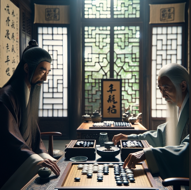 유비와 조조의 바둑 이야기