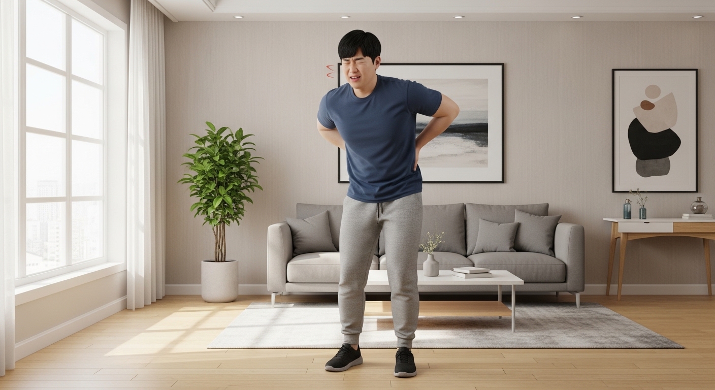 급성 허리 통증과 다리 저림, 왜 같이 올까요?