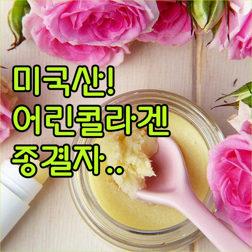 미국산 저분자 어린 콜라겐 추천 구성..