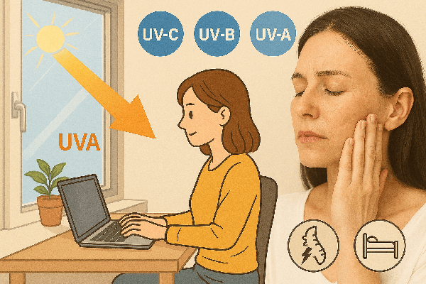 창문 안에도 들어온다? UV-A의 조용한 공격, 실내 생활자도 안심 못 하는 이유