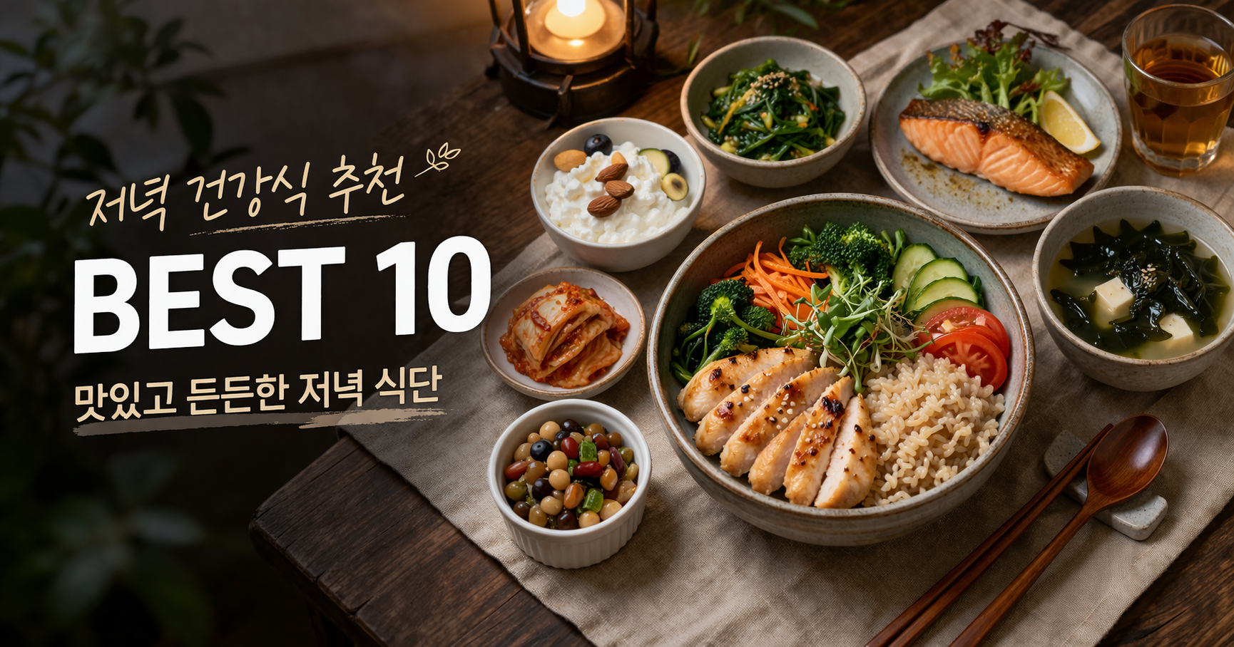 저녁 건강식 추천