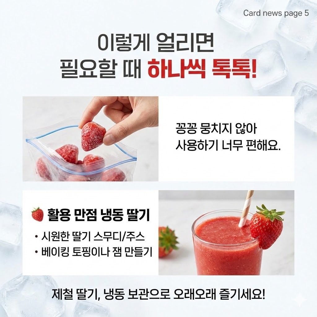 딸기보관방법
