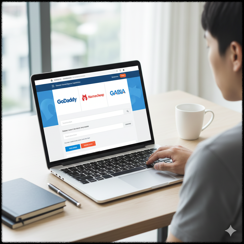 도메인 구매를 위한 사이트 검색