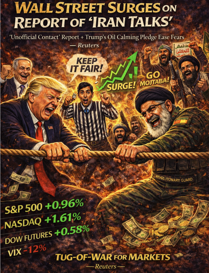 미국 증시 급반등 이유 3가지 &mdash; 이란 협상설&middot;서비스 PMI&middot;트럼프 유가 대책