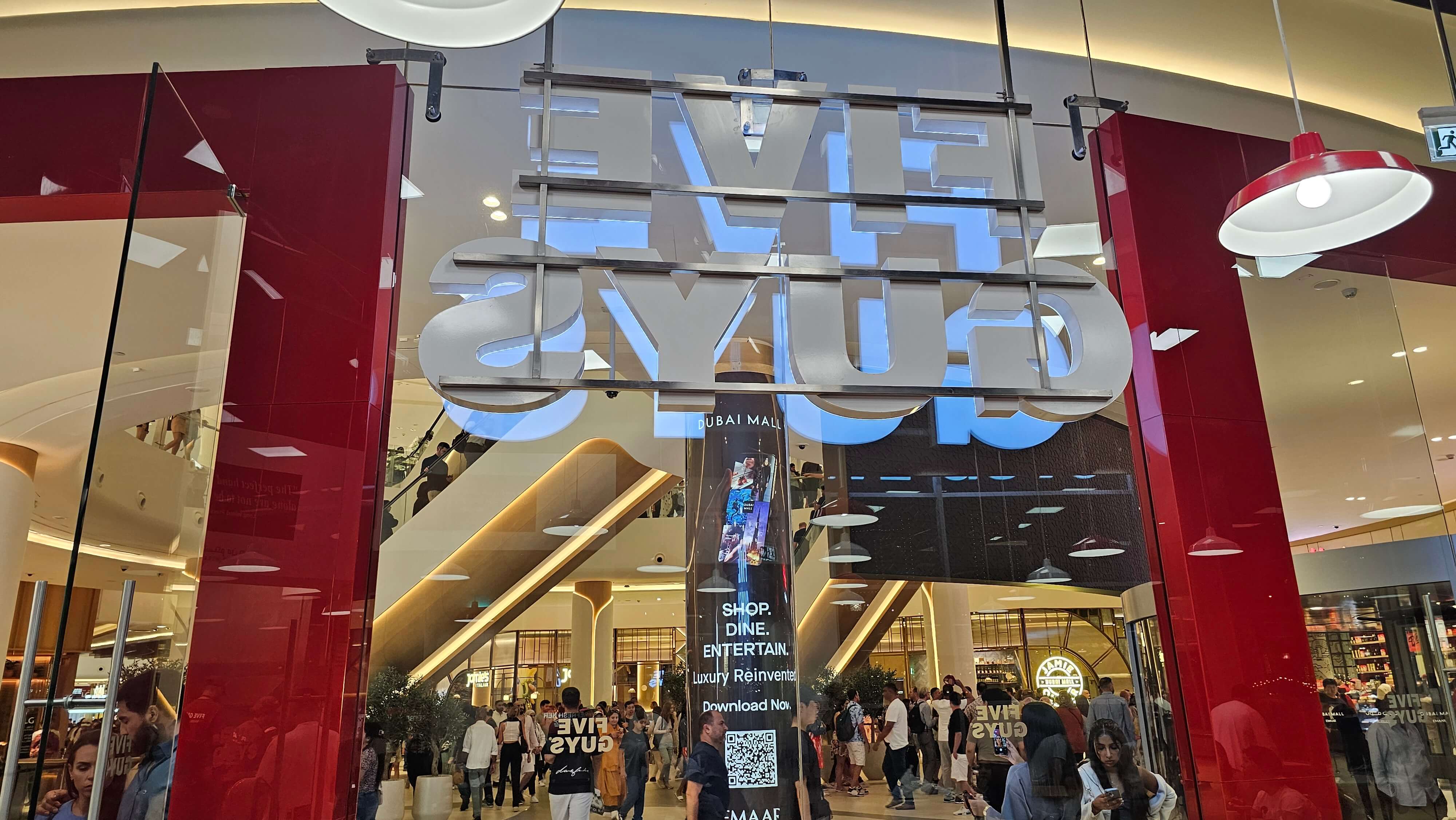 파이브가이즈 두바이몰 UAE 두바이 가격