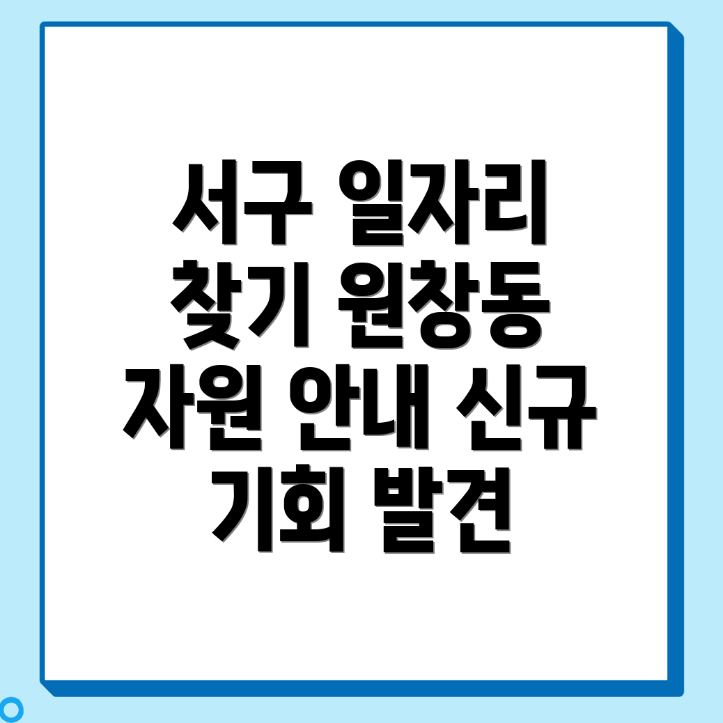 일자리 구하기