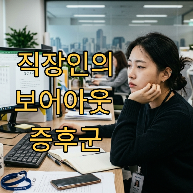 직장인의 보어아웃 증후군