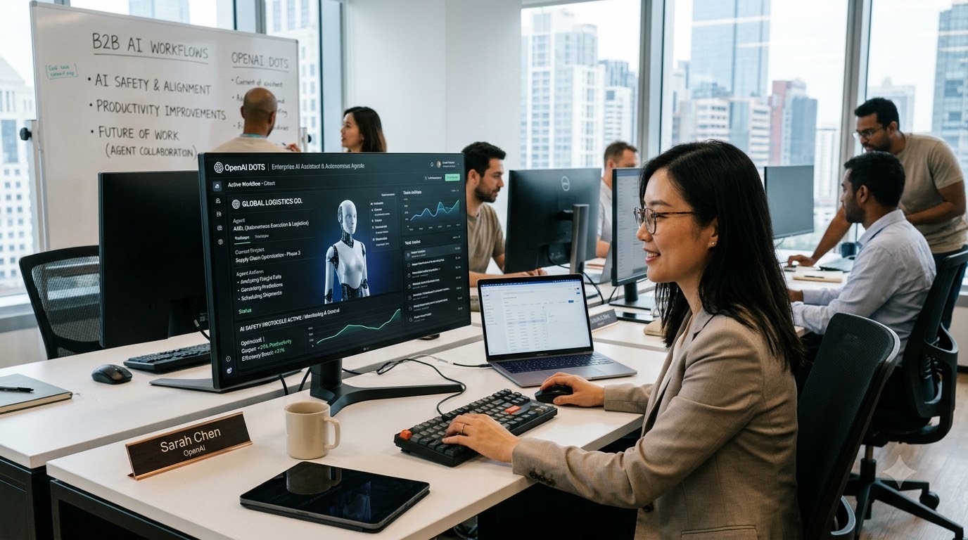 잠들지 않는 AI 비서의 탄생, 오픈AI가 공개한 자율 에이전트 '닷츠'의 업무 혁신