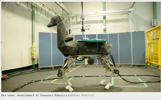 가와사키 로봇 아이벡스는 과연 길들여질 수 있을까? VIDEO: Kawasaki&rsquo;s Robot Ibex: Can It Be Tamed? 