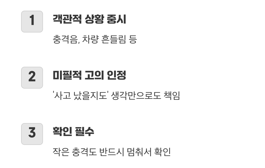 ‘몰랐어요’는 통하지 않아요