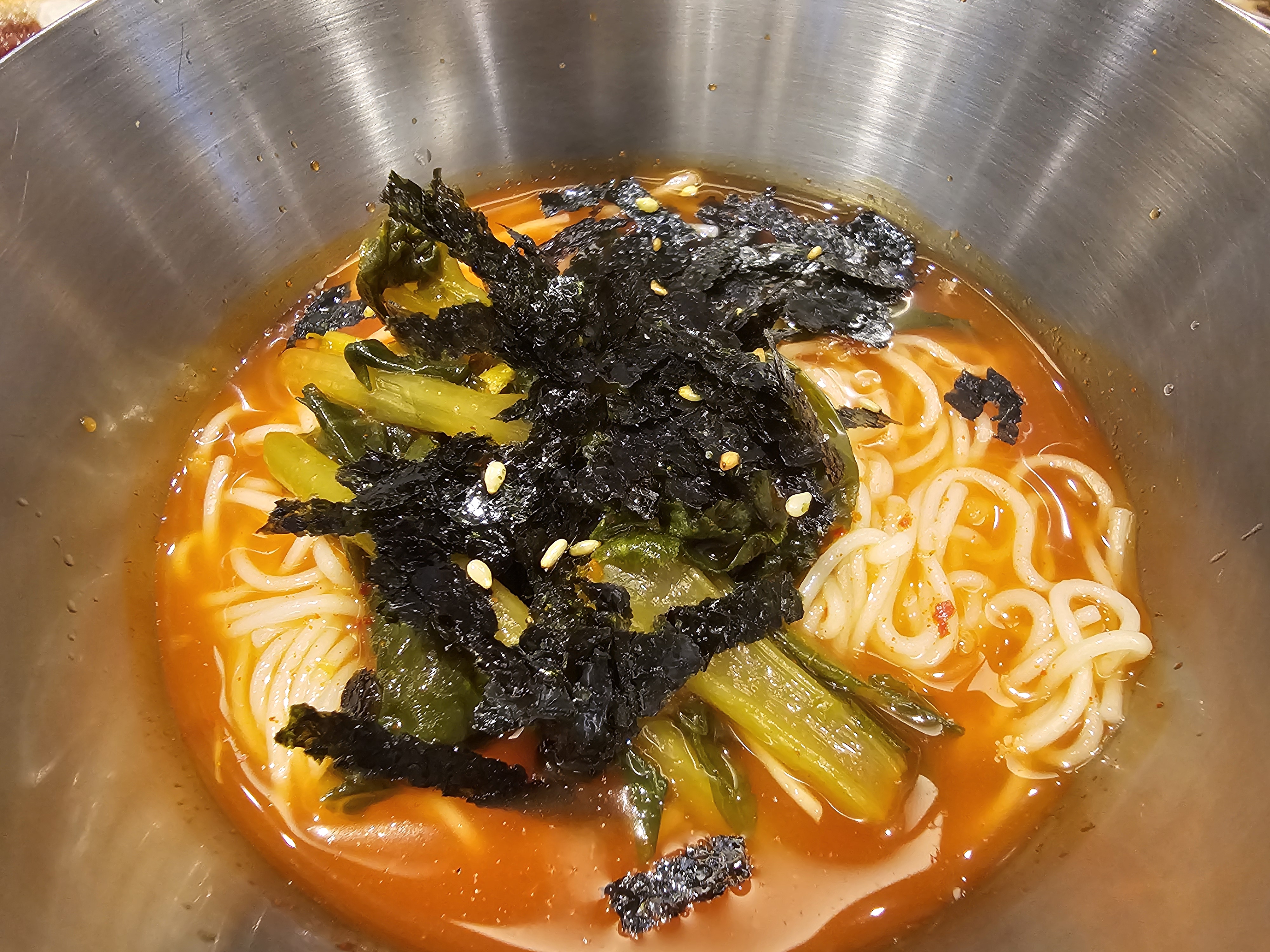 인천_가정동_갓갈비_김치말이국수