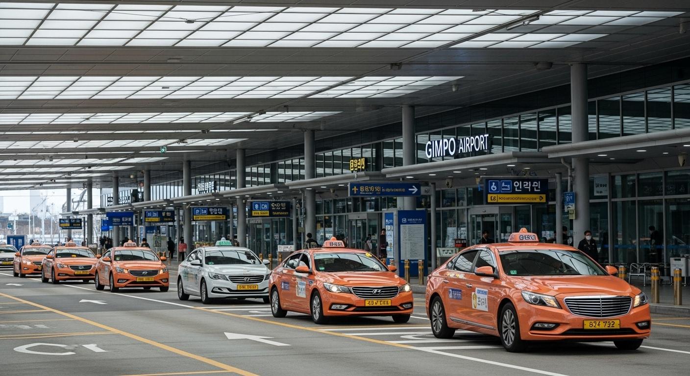 김포공항 택시타는곳