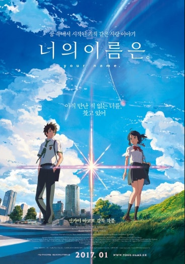 영화 너의 이름은 포스터
