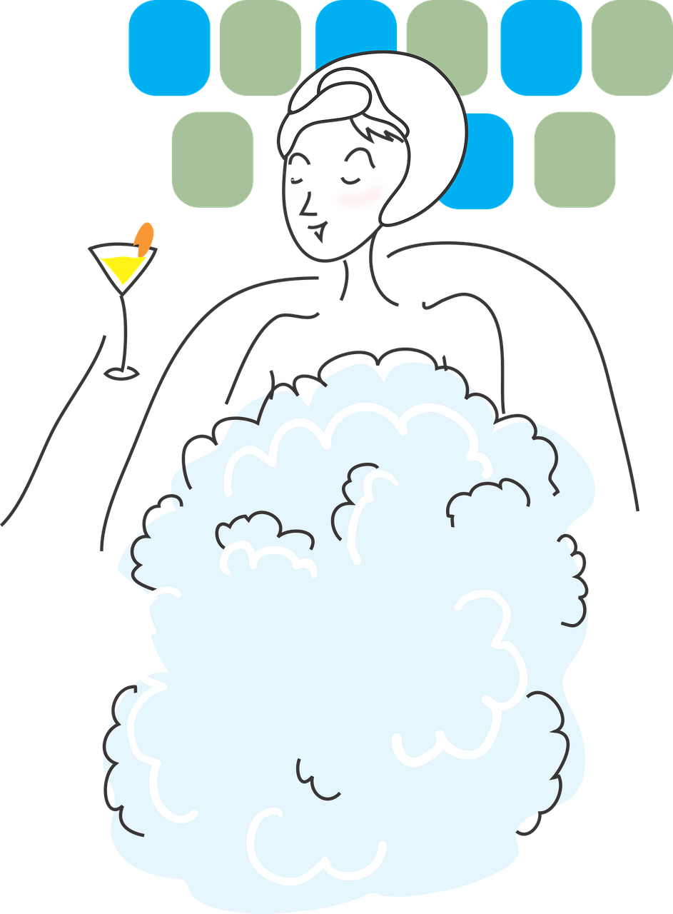 스트레스 완화 아로마 목욕