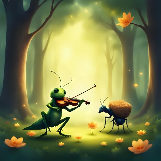 개미와-베짱이