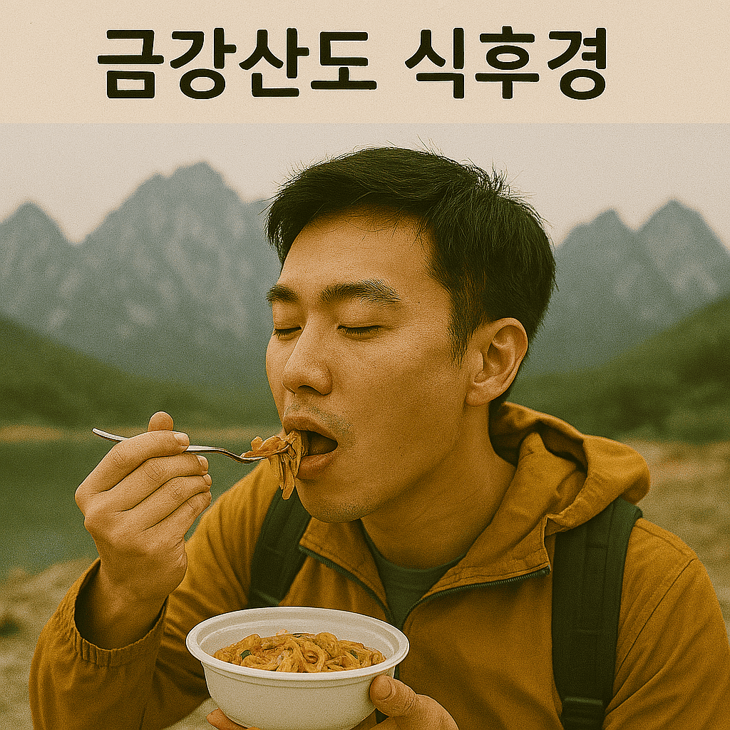 금강산도 식후경
