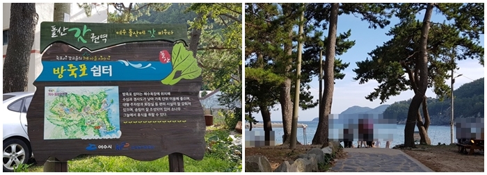 근처 해수욕장