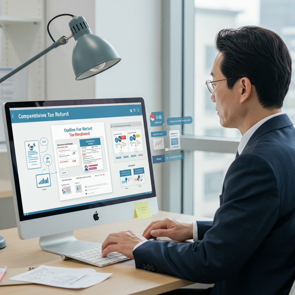 국세청 종합소득세 원클릭 환급 신청 방법, 종소세 신청 서류