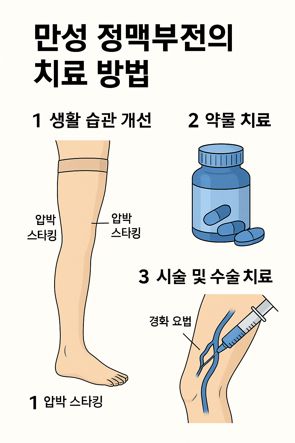 만성정맥부전치료방법