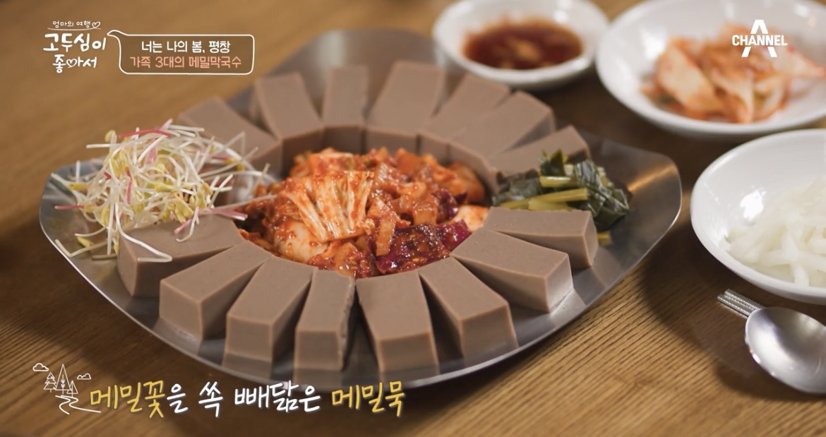 고두심이좋아서-평창-수제메밀묵