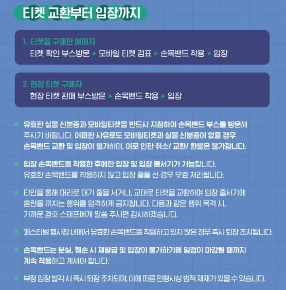 그랜드 민트 페스티벌 2024 티켓 오픈 일정