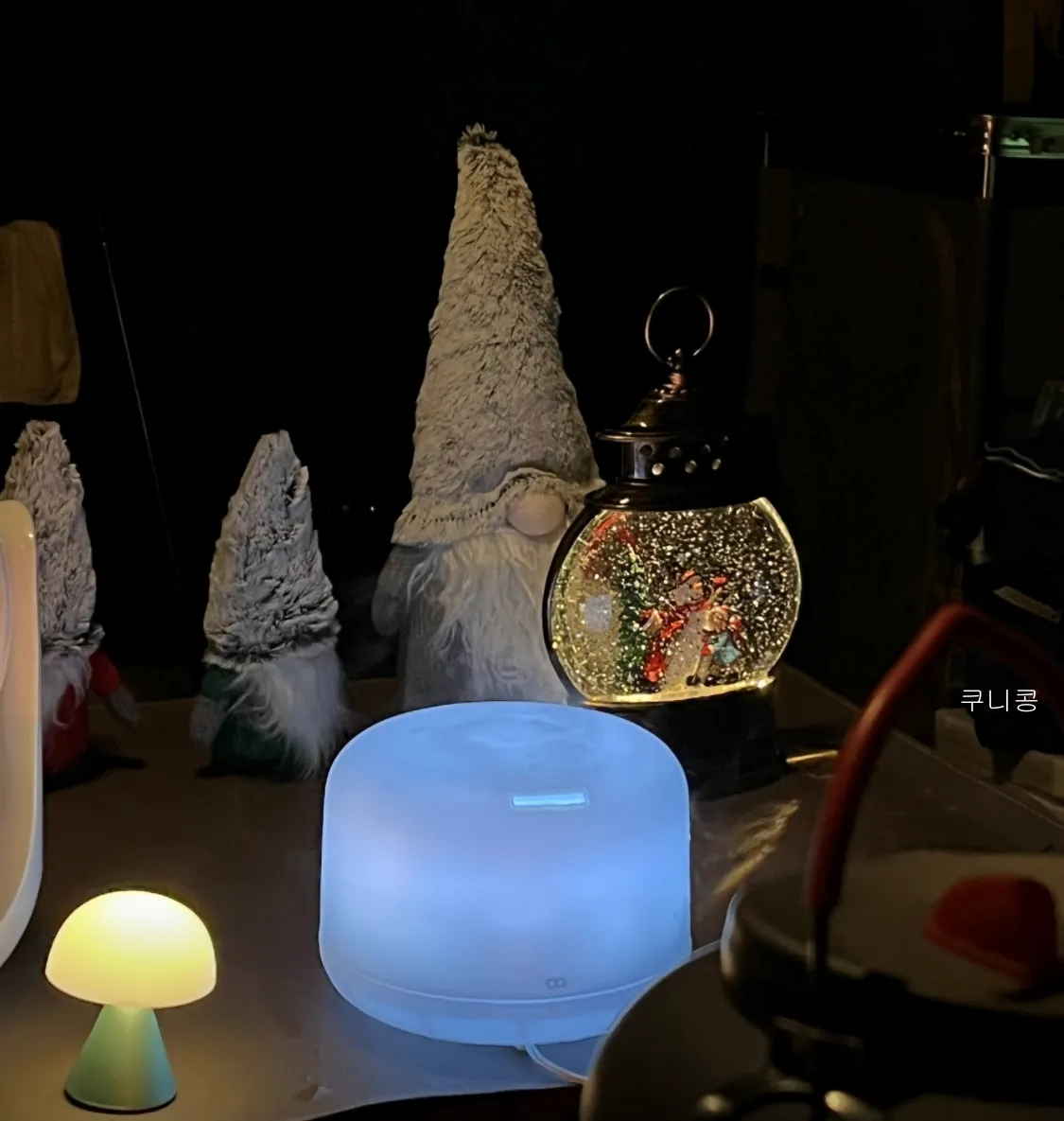 4인가족-겨울캠핑-신일-팬히터-900-가습기-사용해야할까?-히터-온도-설정-팁