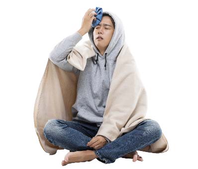 담석증 발열
