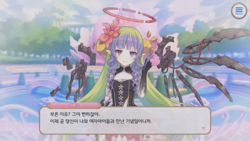 기념일을 축하해주겠다는 아메스