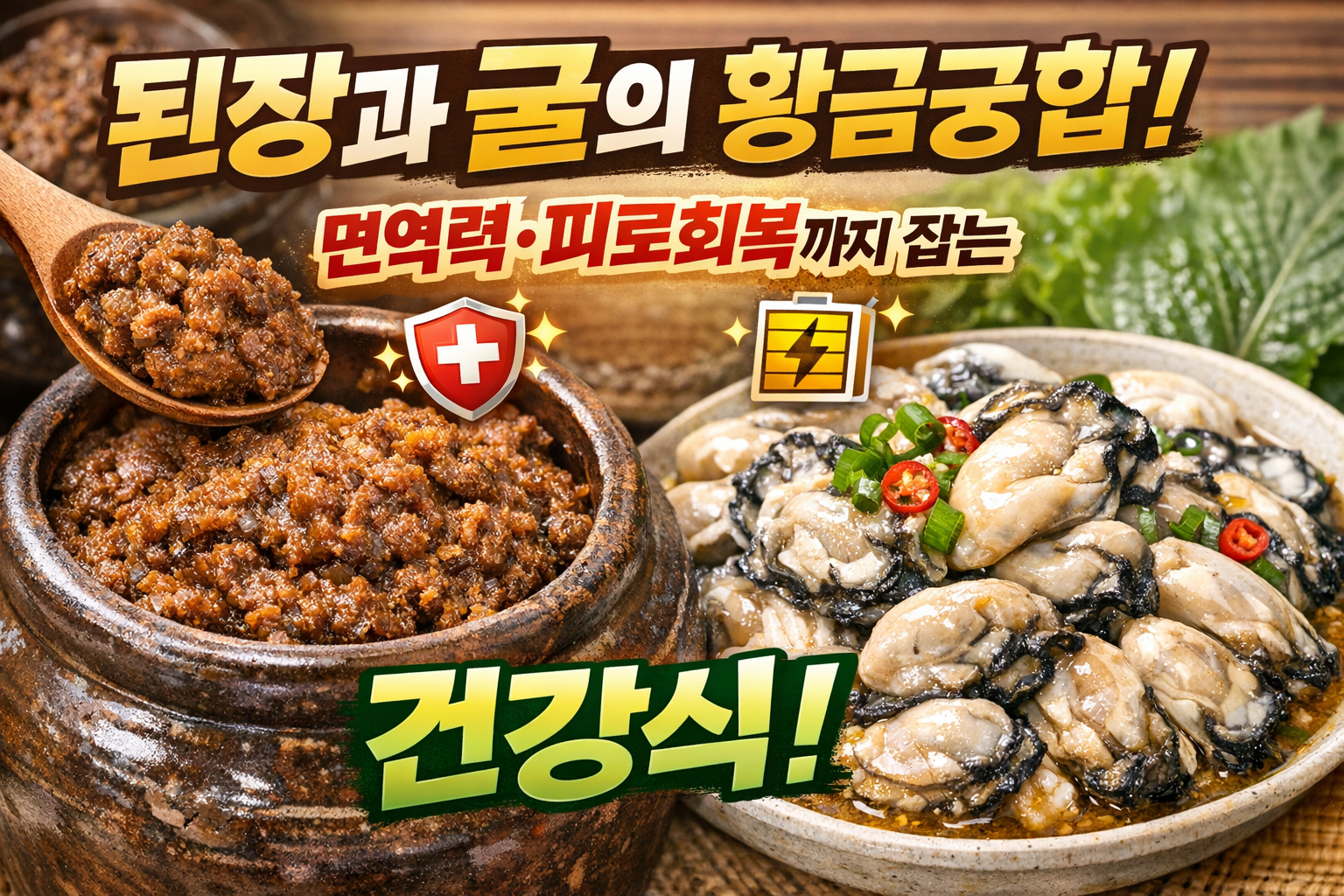 된장과 굴